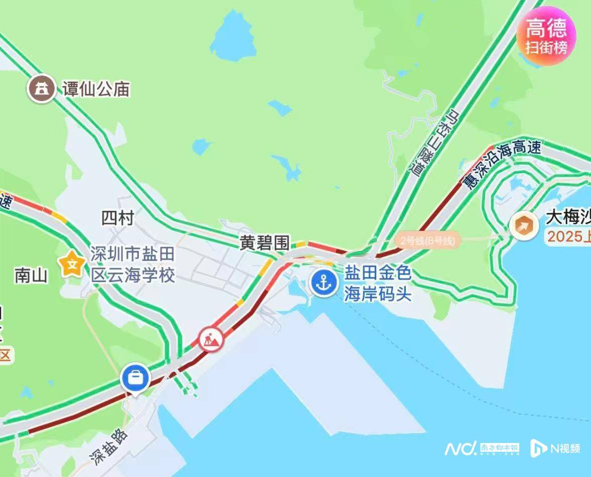 高峰堵车超半小时，深圳一市民建议车道改为长实线，部门回应