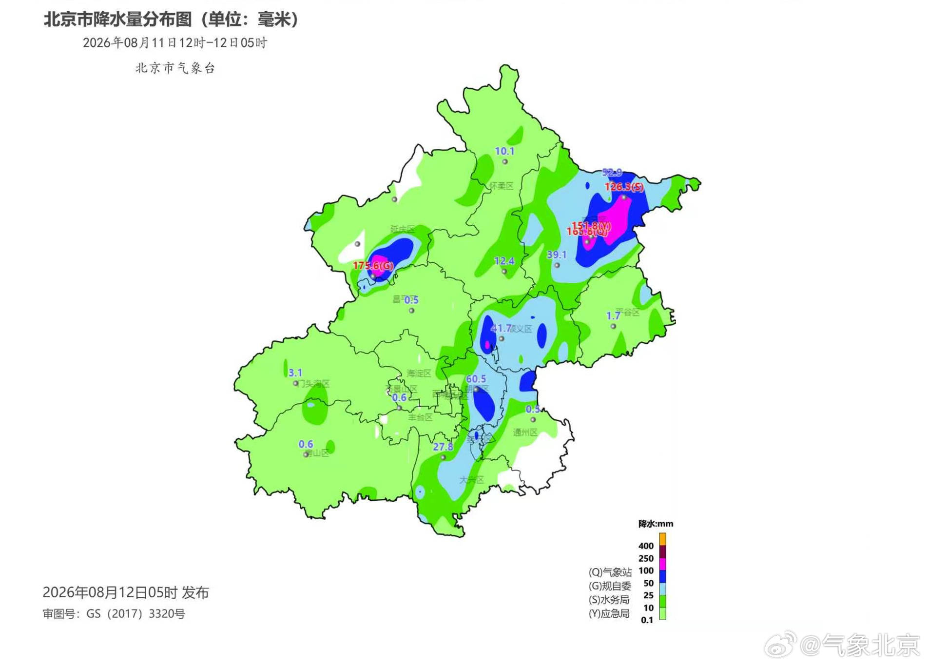 北京：未来1小时，降雨主要集中在这些地区，局地雨强较大
