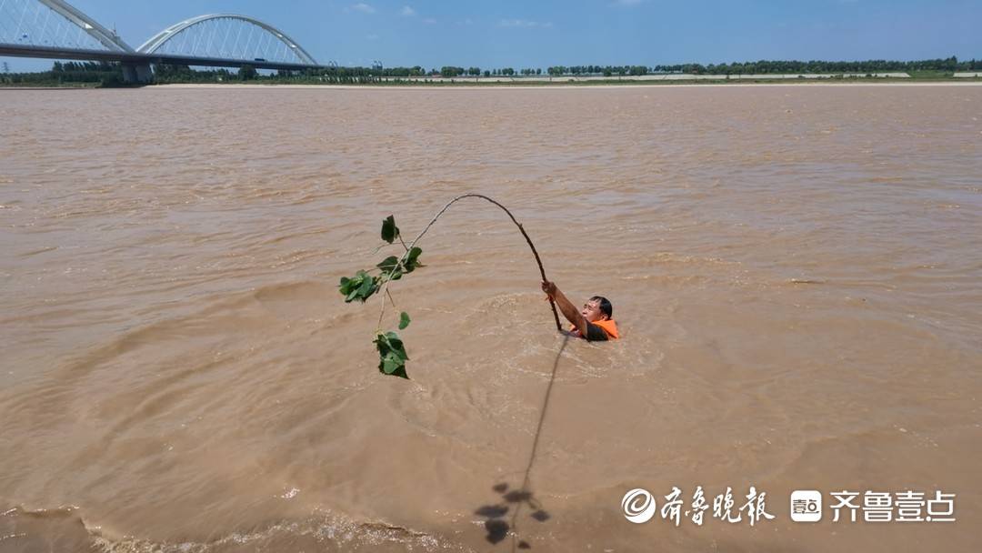 “我撵走的都是活的！”一个山东农民15年的黄河“阻泳”路
