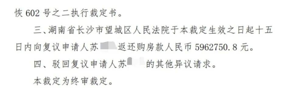 女子花600万法拍精装别墅，收房时发现损坏拆除266处，“连马桶都被挖走”，湖南一法院宣布撤拍全额退款，当事人：还贷款2年，仍无家可归