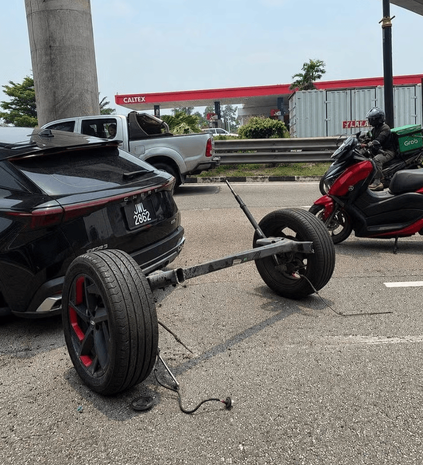 在马来西亚再度发生断轴事故，奇瑞召回8878辆汽车